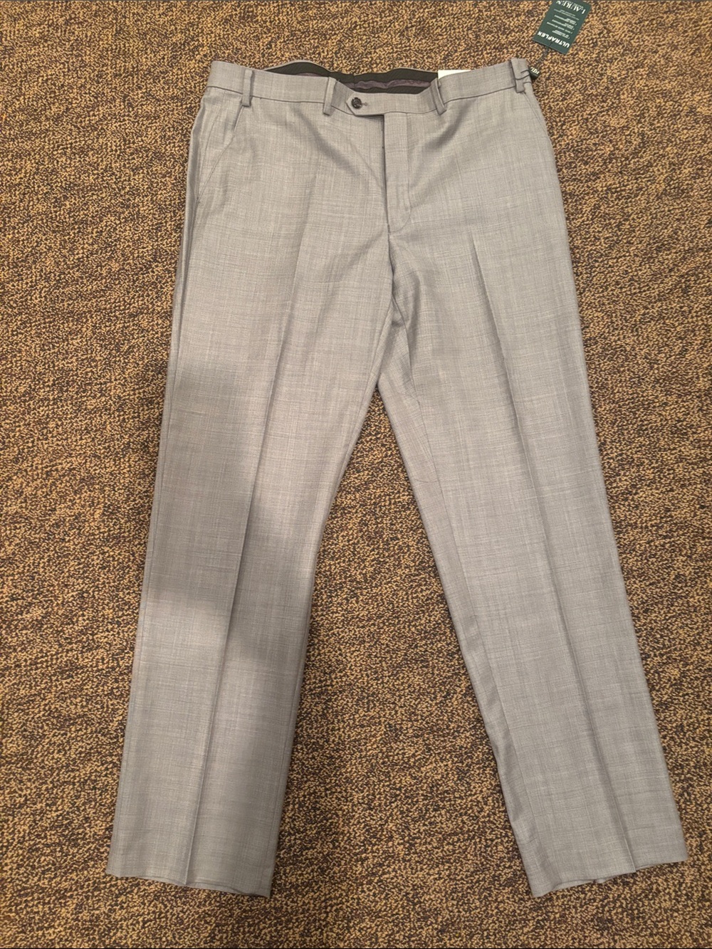Men's Gray Dress Pants - Ralph Lauren 38W x 32L